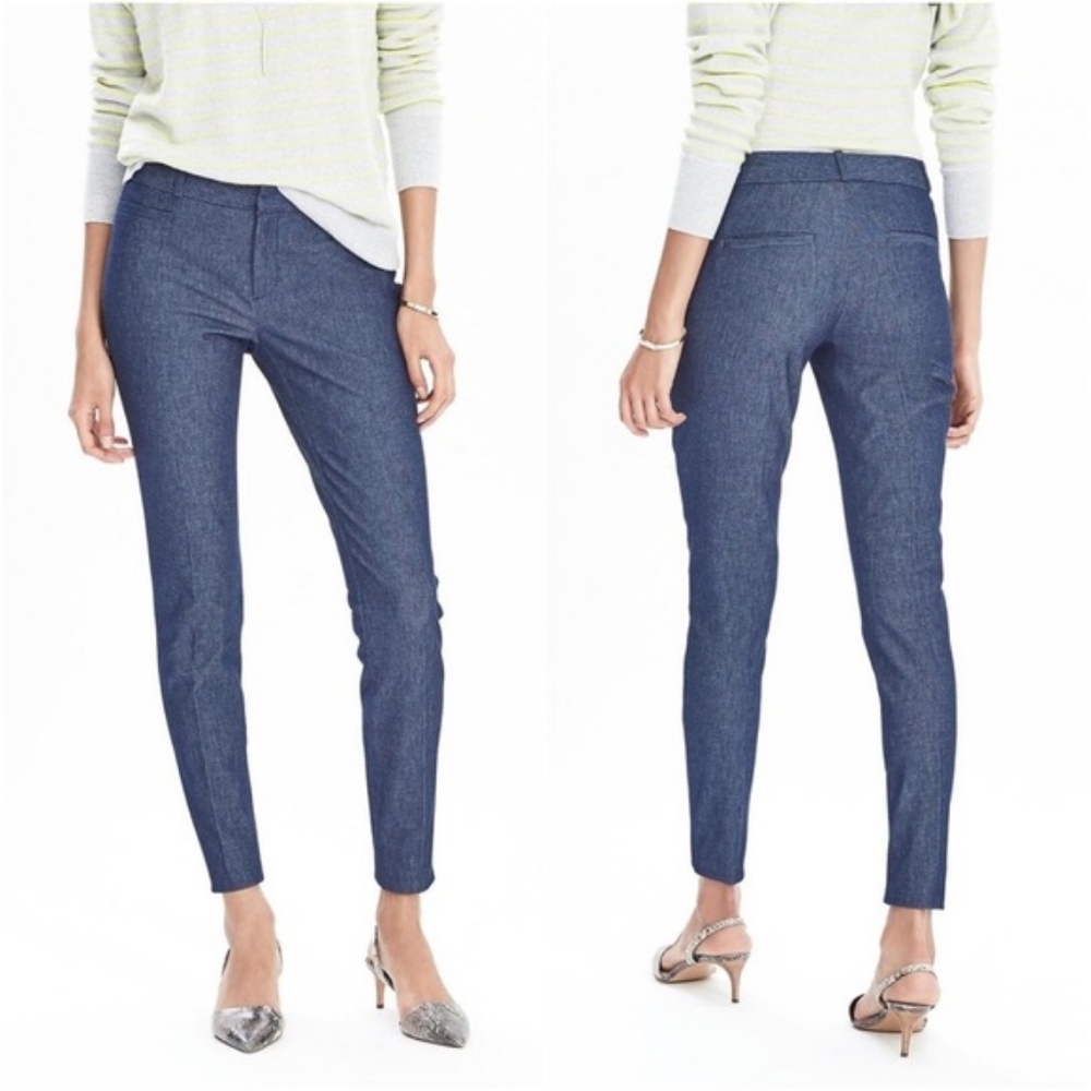 Banana Republic Blue Sloan Pants